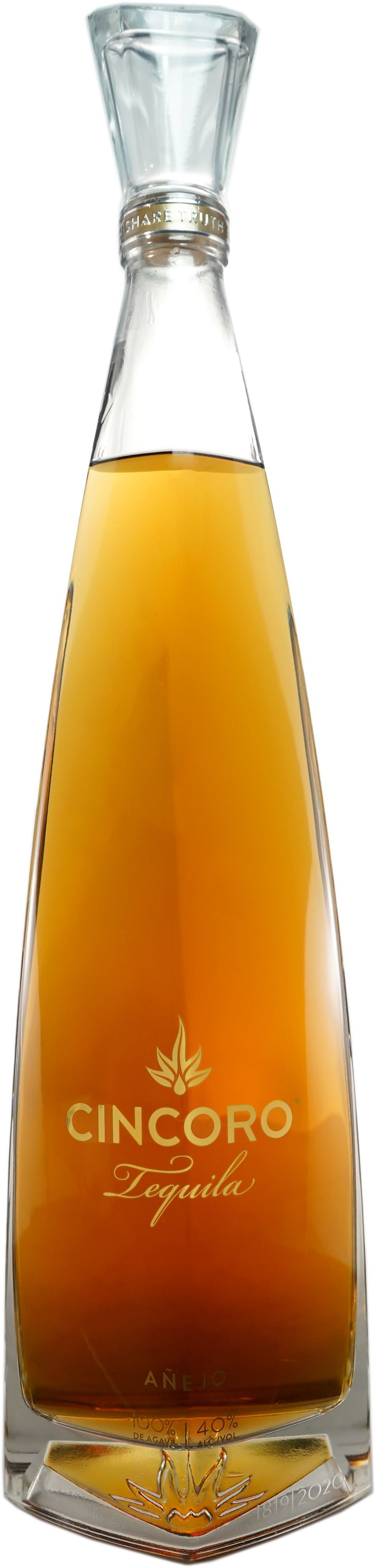 Cincoro Anejo Tequila Limited Edition Bottle
