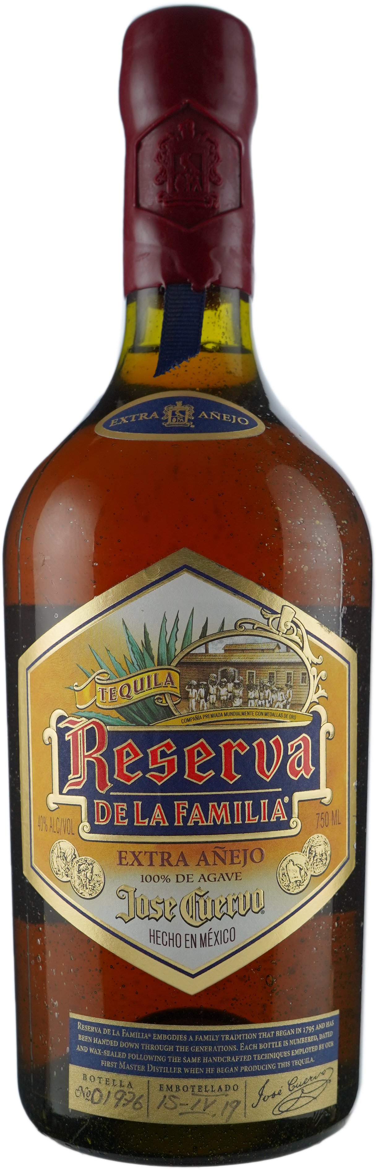 Jose Cuervo Reserva de la Familia Tequila