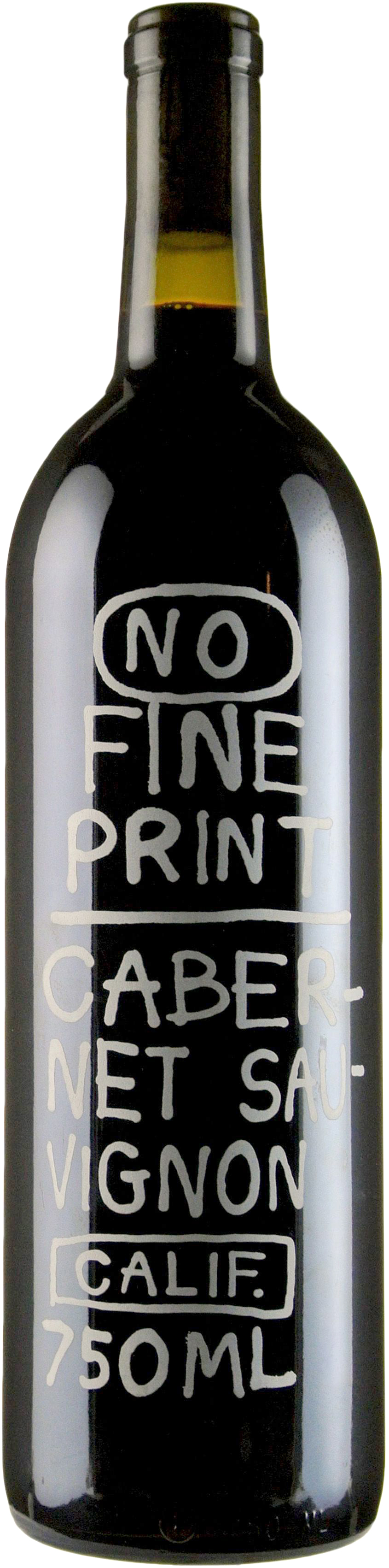 No Fine Print Wine Co. Cabernet Sauvignon 2018