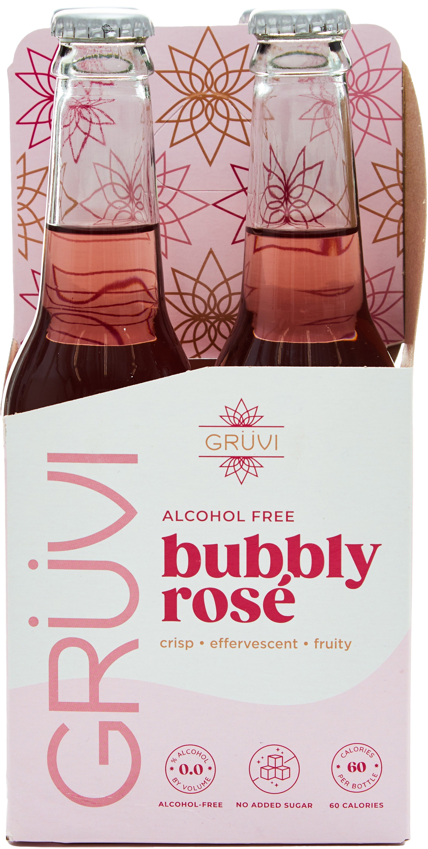 Gruvi Bubbly Rose Non Alcohol Wine