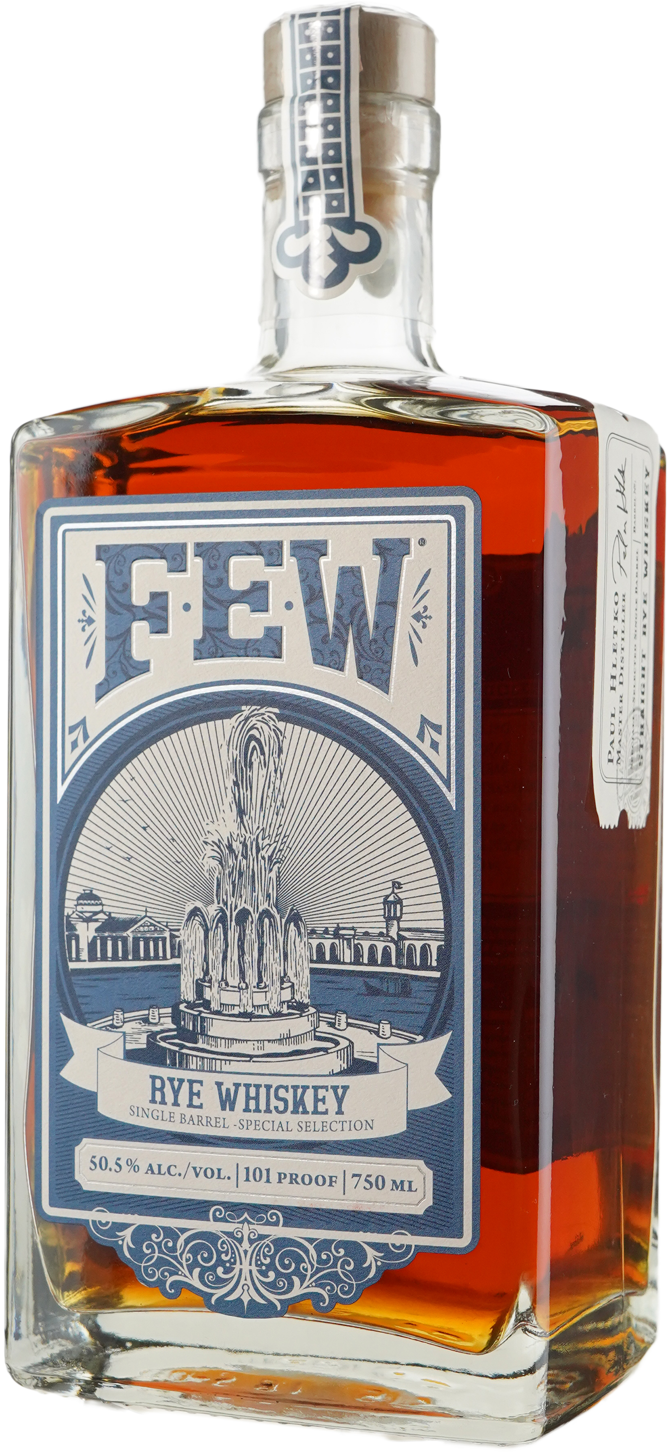 FEW Spirits Rye Single Barrel On Premise