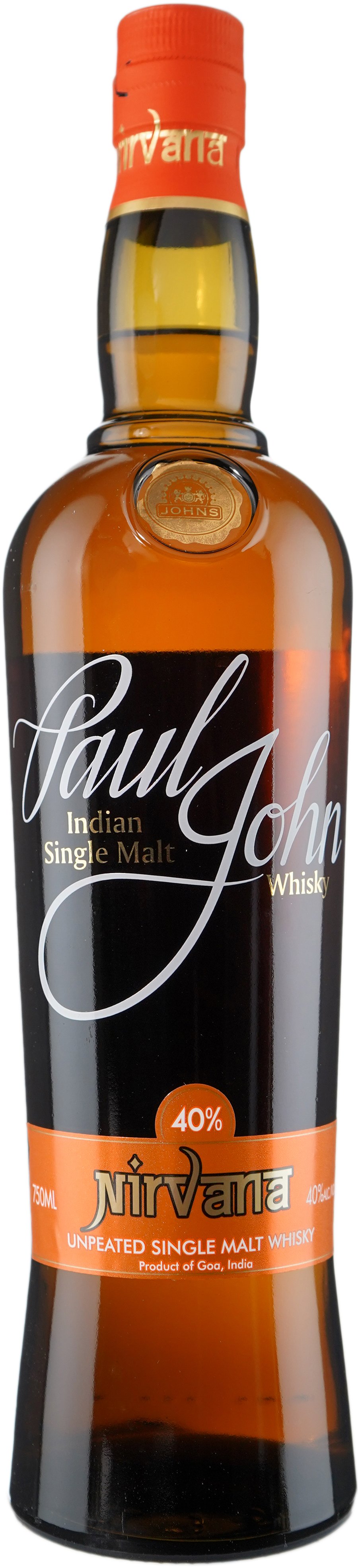 Paul John Nirvana Unpeated Indian Single Malt