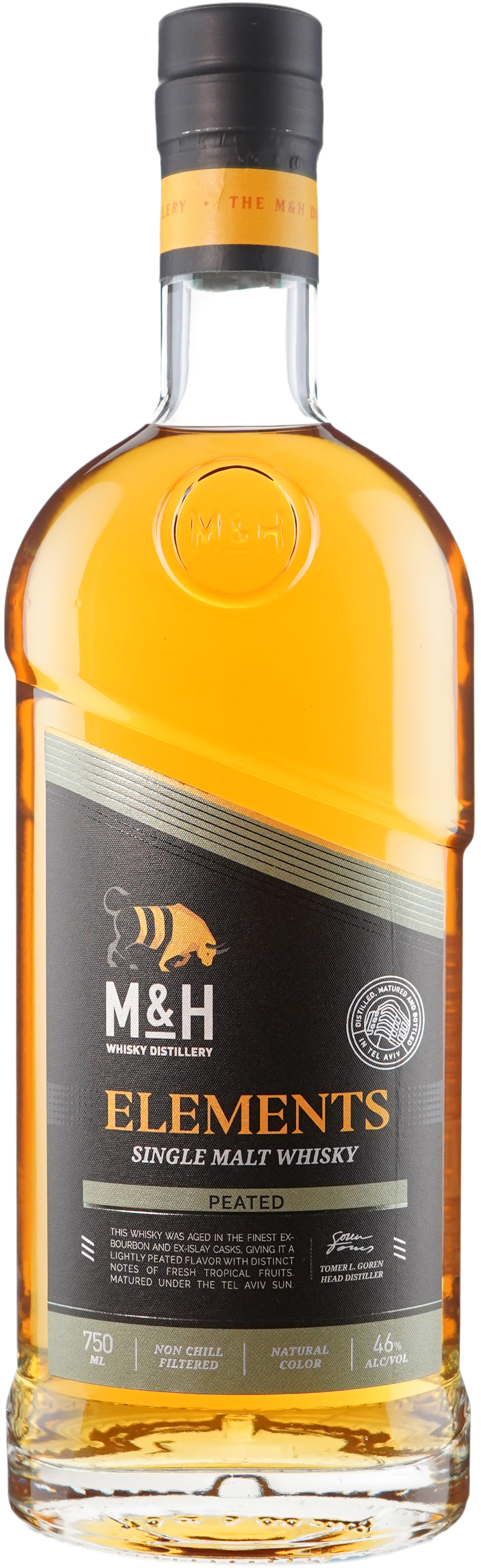 Milk & Honey Malt Distillery Elements Peated Israeli SIngle Malt