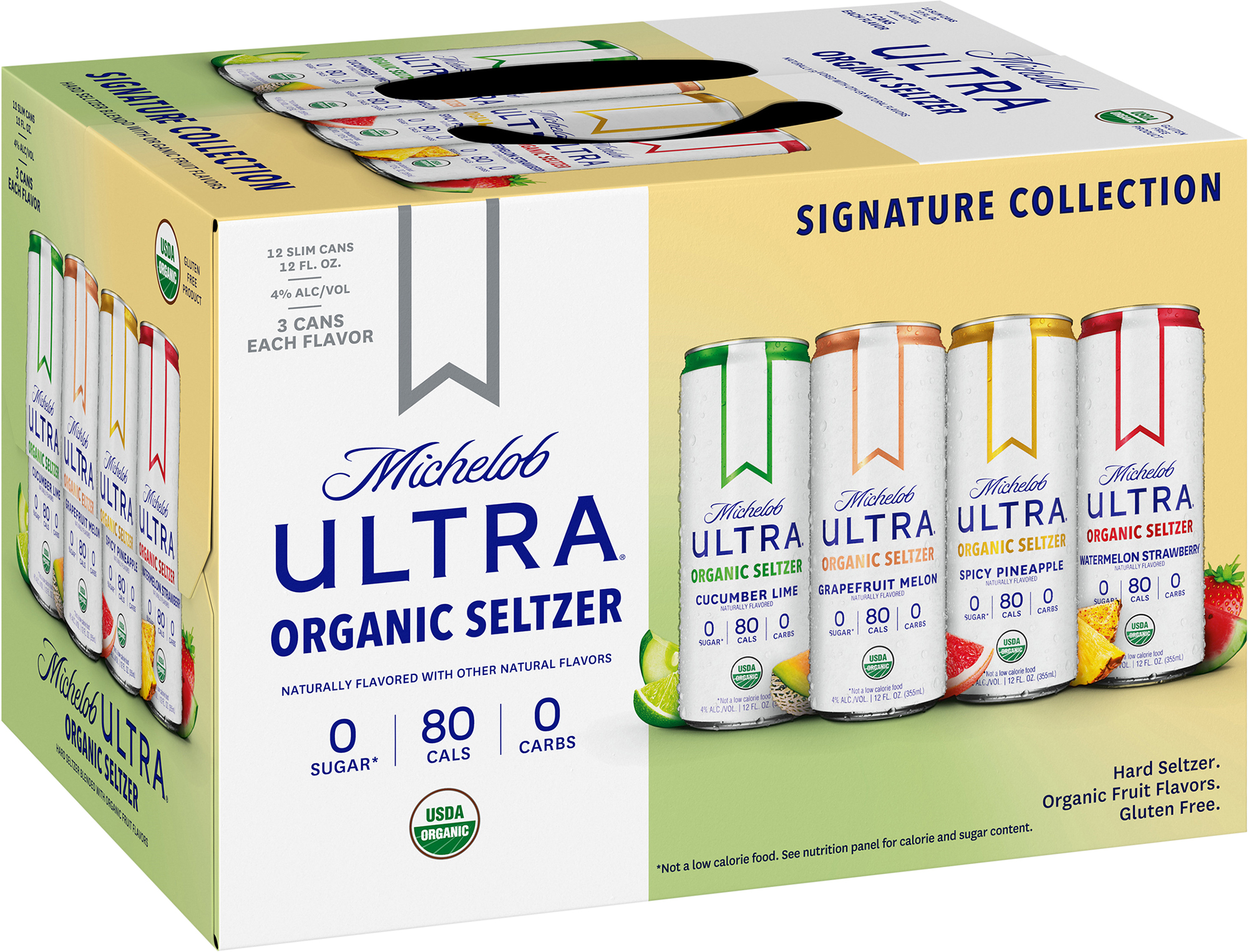Michelob ULTRA Organic Seltzer Signature Variety Pack