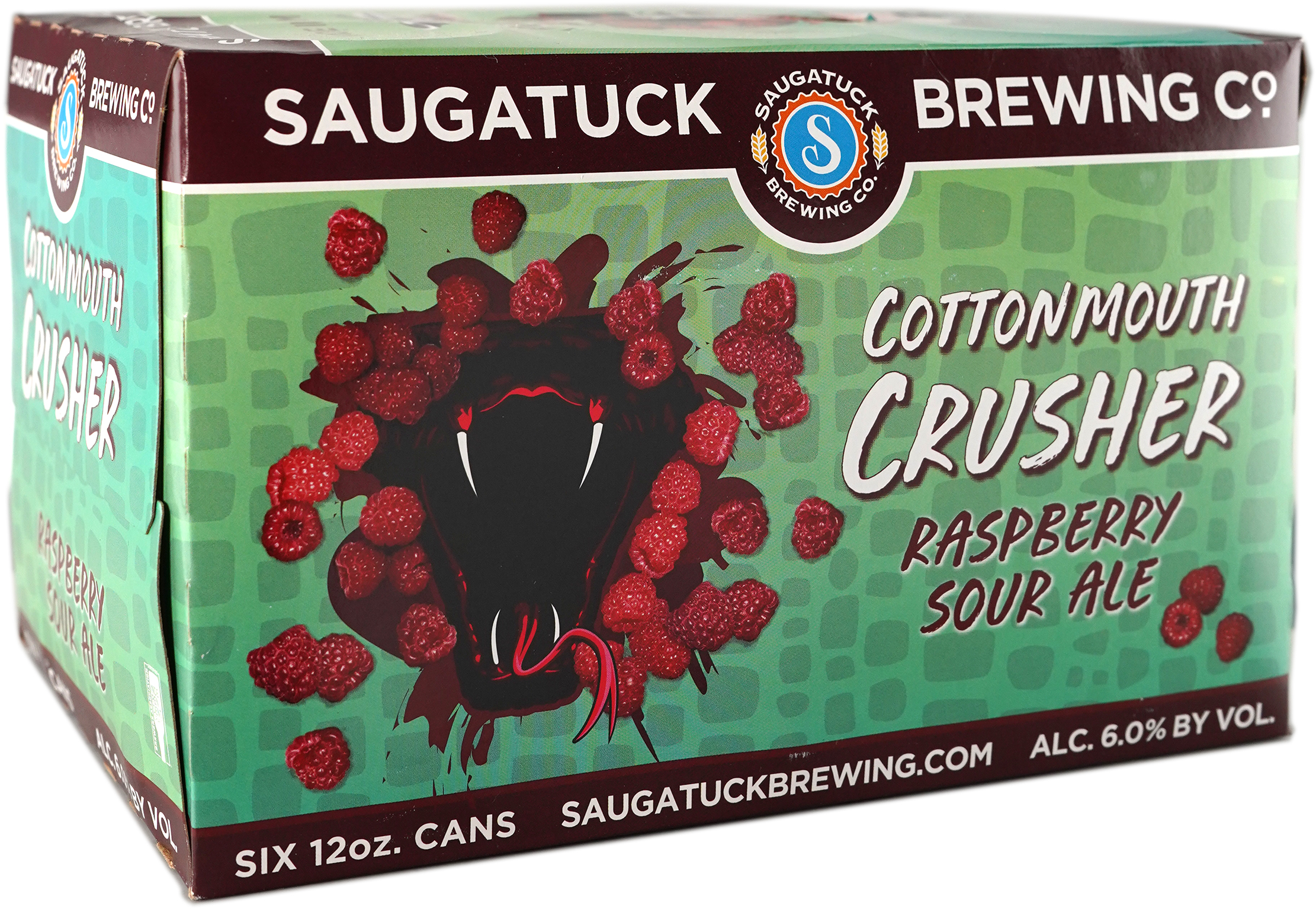 Saugatuck Cotton Mouth Crush Raspberry
