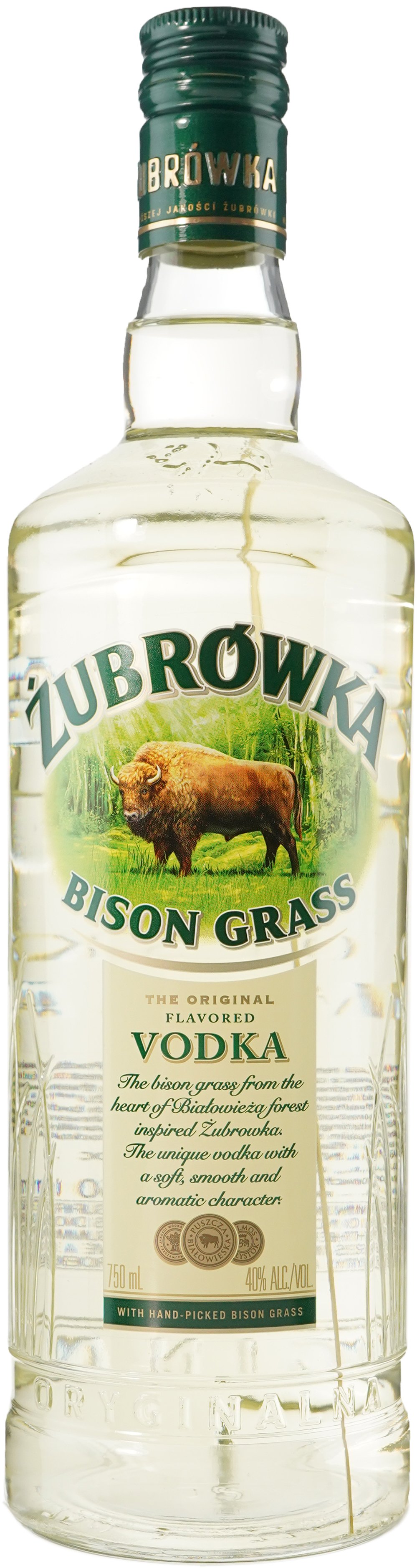 ZU Zubrowka Bison Grass Vodka