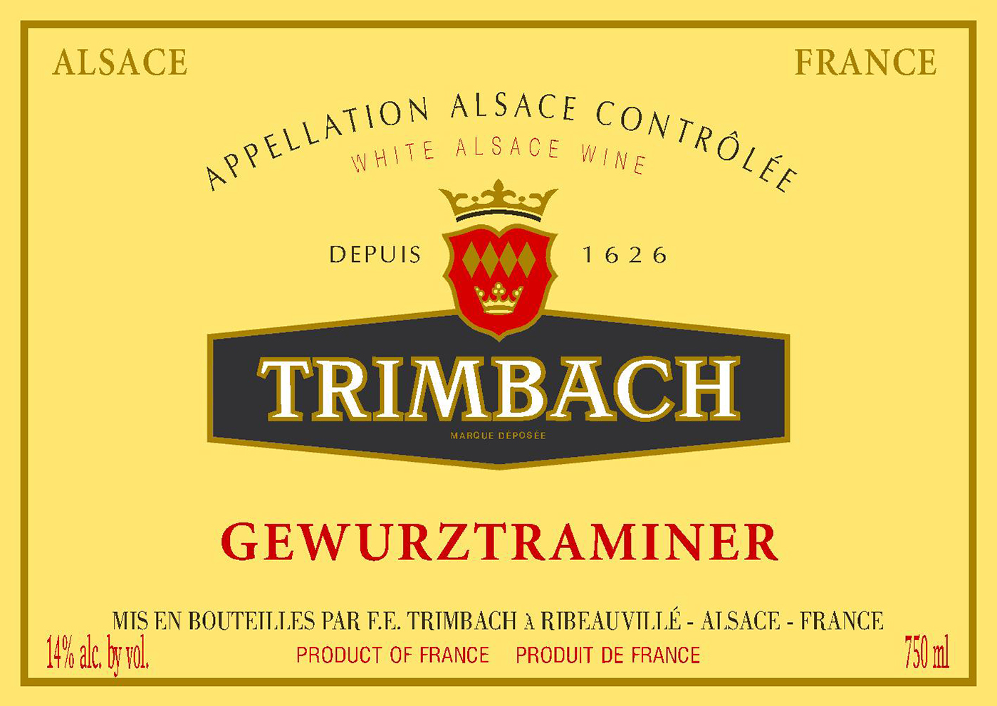 Trimbach Gewurztraminer 2015 Half Bottle