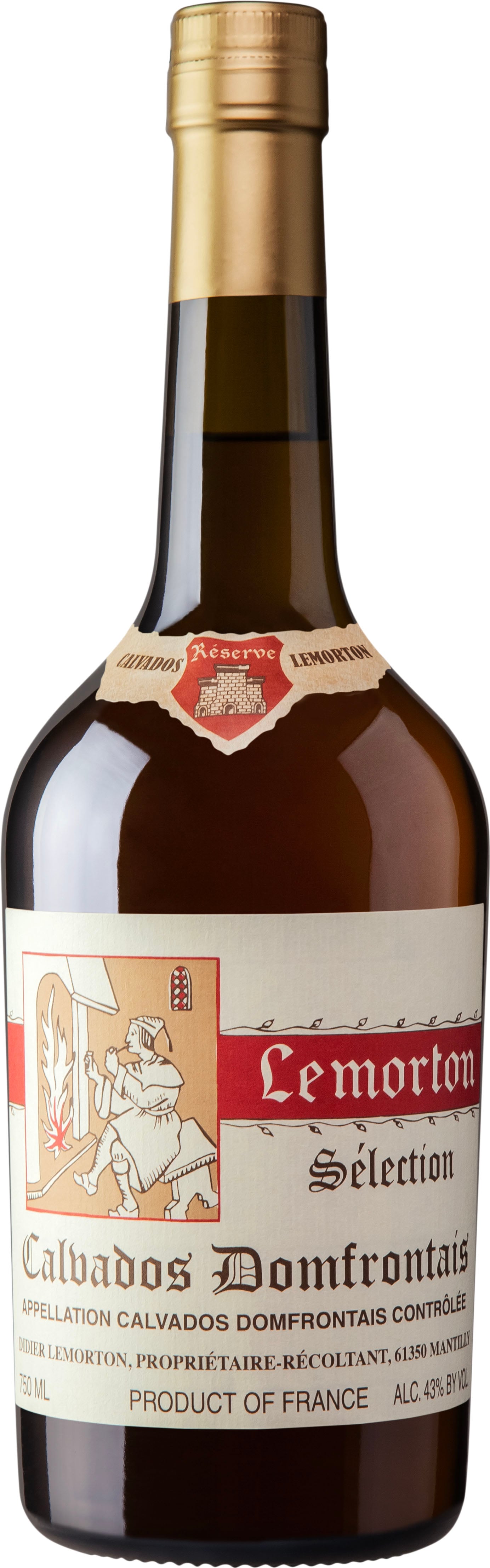 Lemorton Selection Calvados Domfrontais | 750 ml Bottle