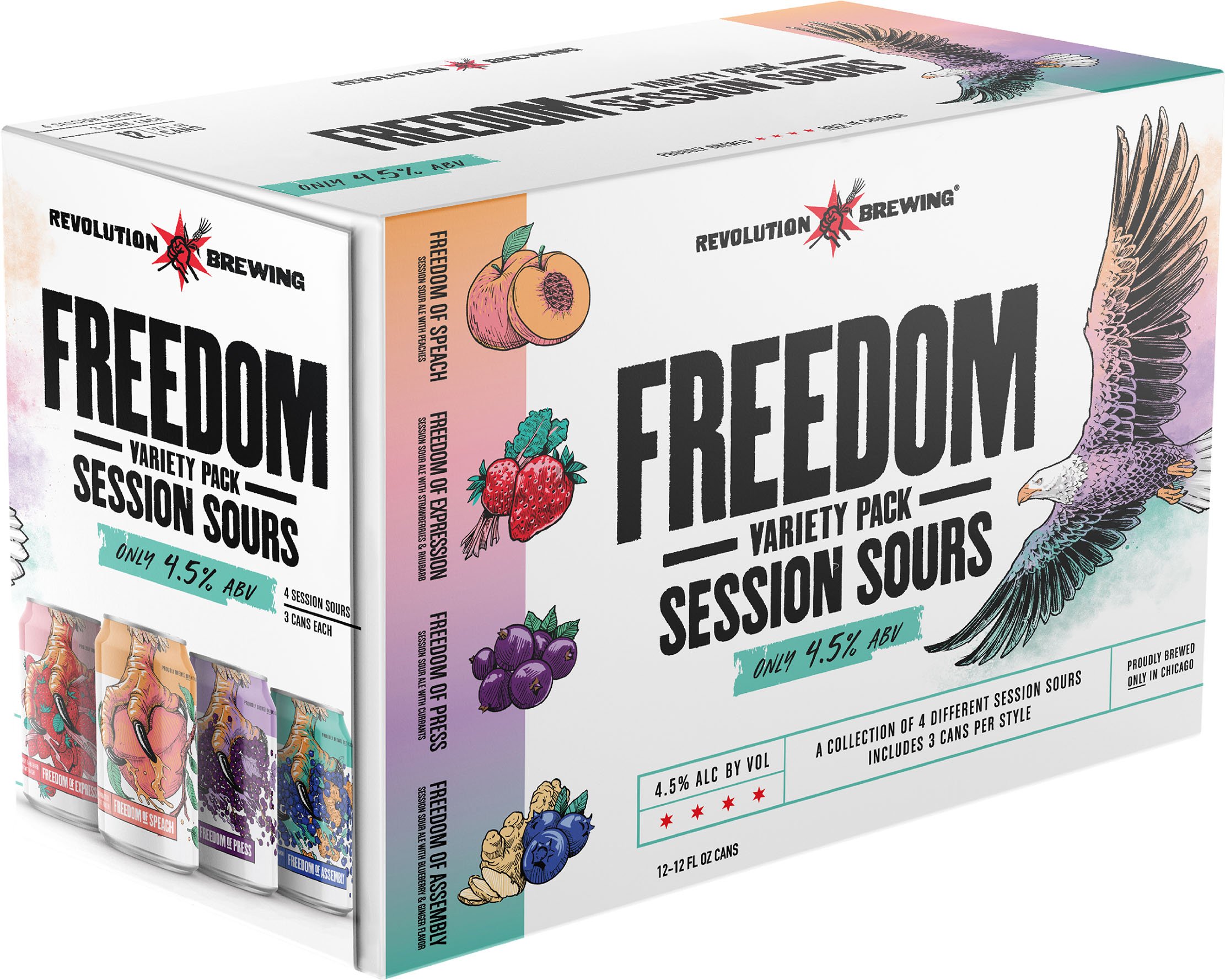 Revolution Freedom Sour Variety Pack