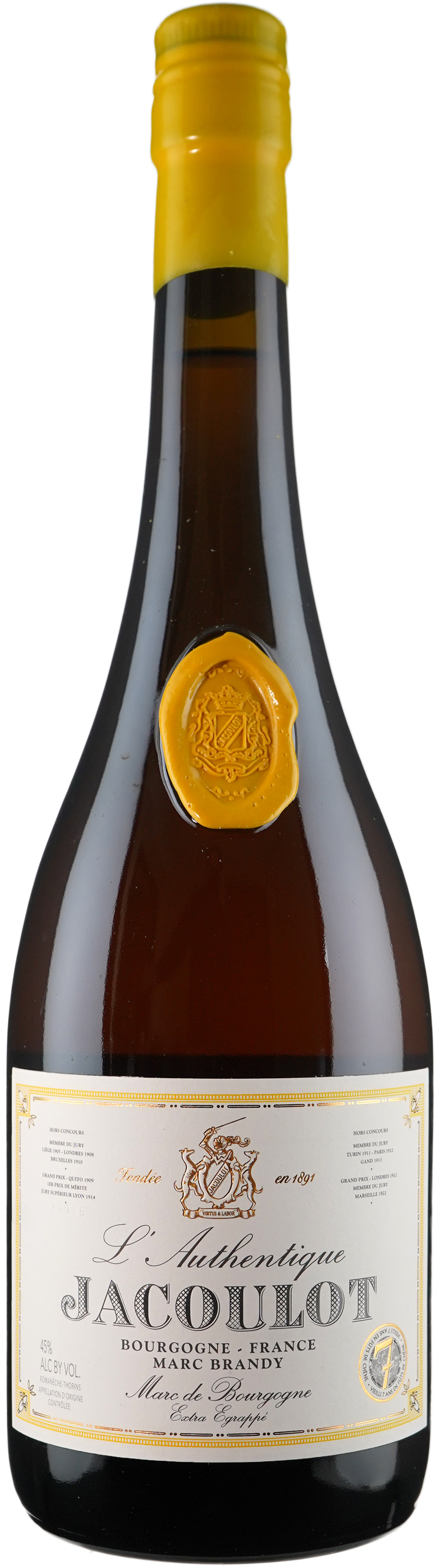 Jacoulot Marc de Bourgogne l'Authentique