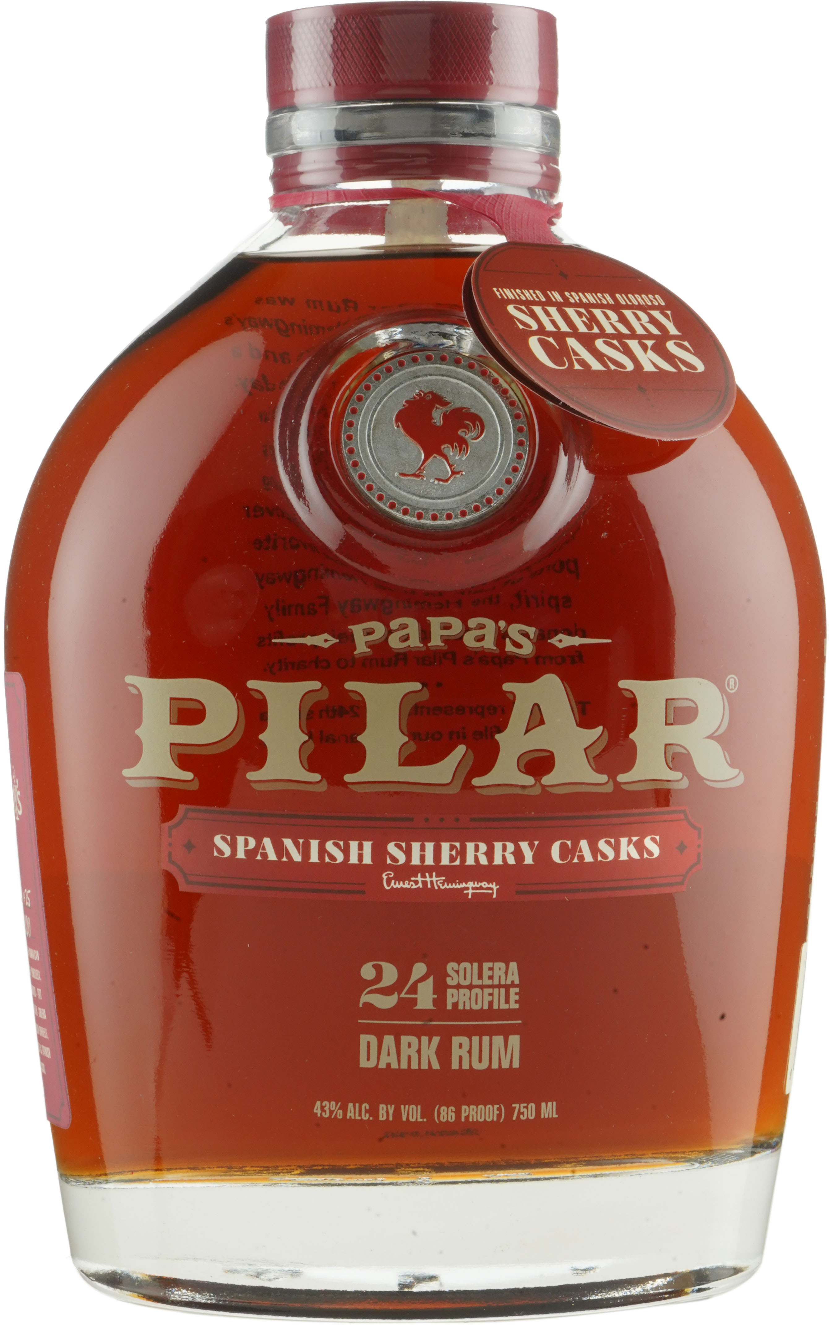 Papa's Pilar Dark Rum Sherry Cask # 1 Binny's Handpicked