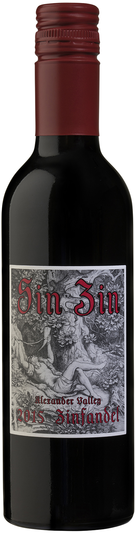 Alexander Valley Vineyards Zinfandel Sin Zin 2017 Half Bottle