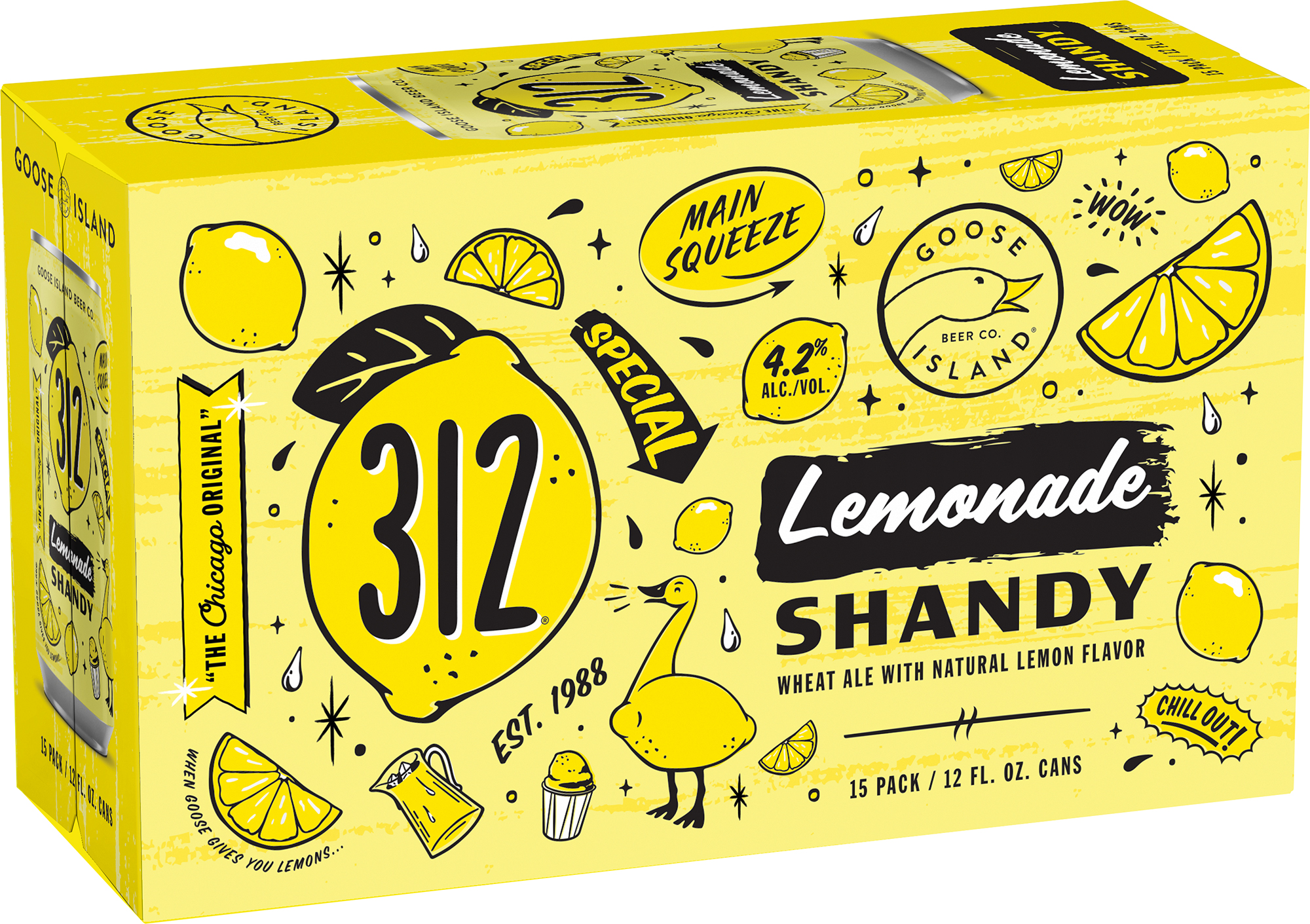 Goose Island 312 Lemonade Shandy Goose Island 312 Lemonade Shandy