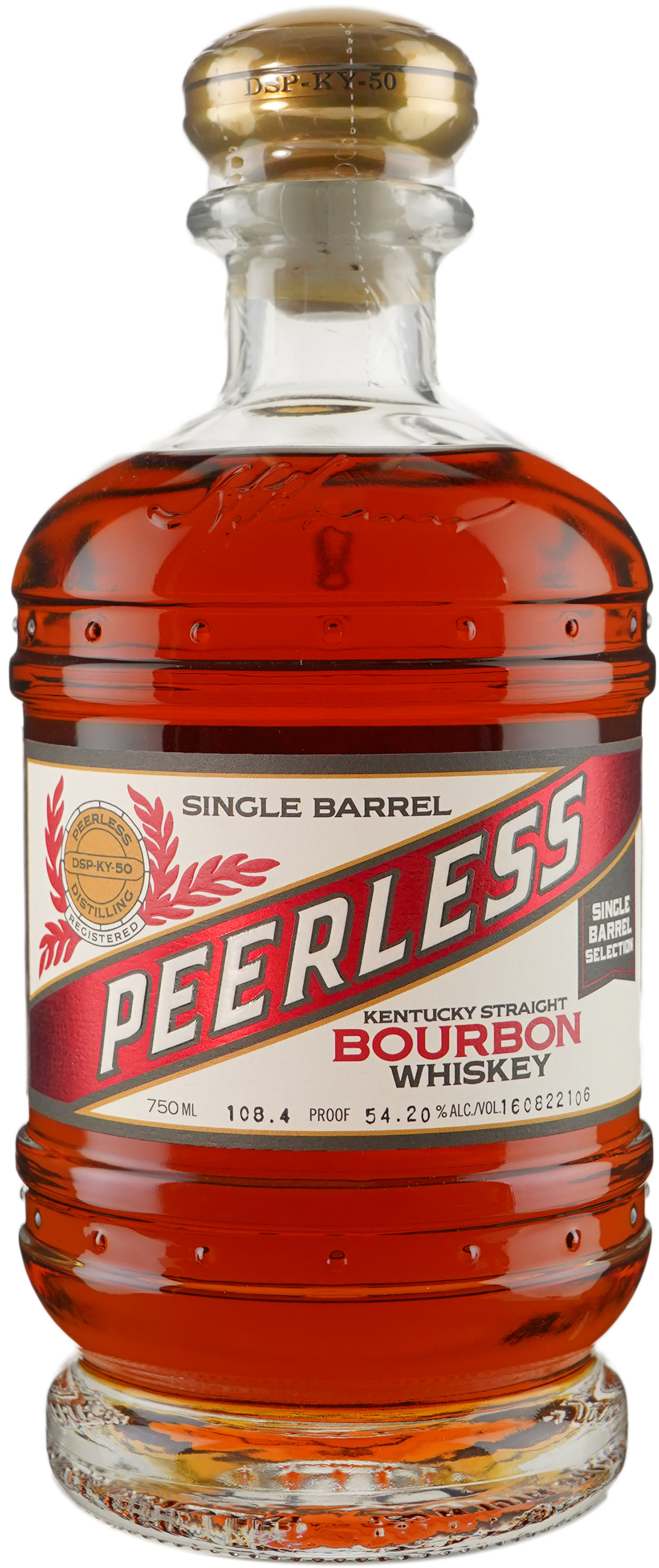Peerless Bourbon Single Barrel # B160822106 Binny's Handpicked