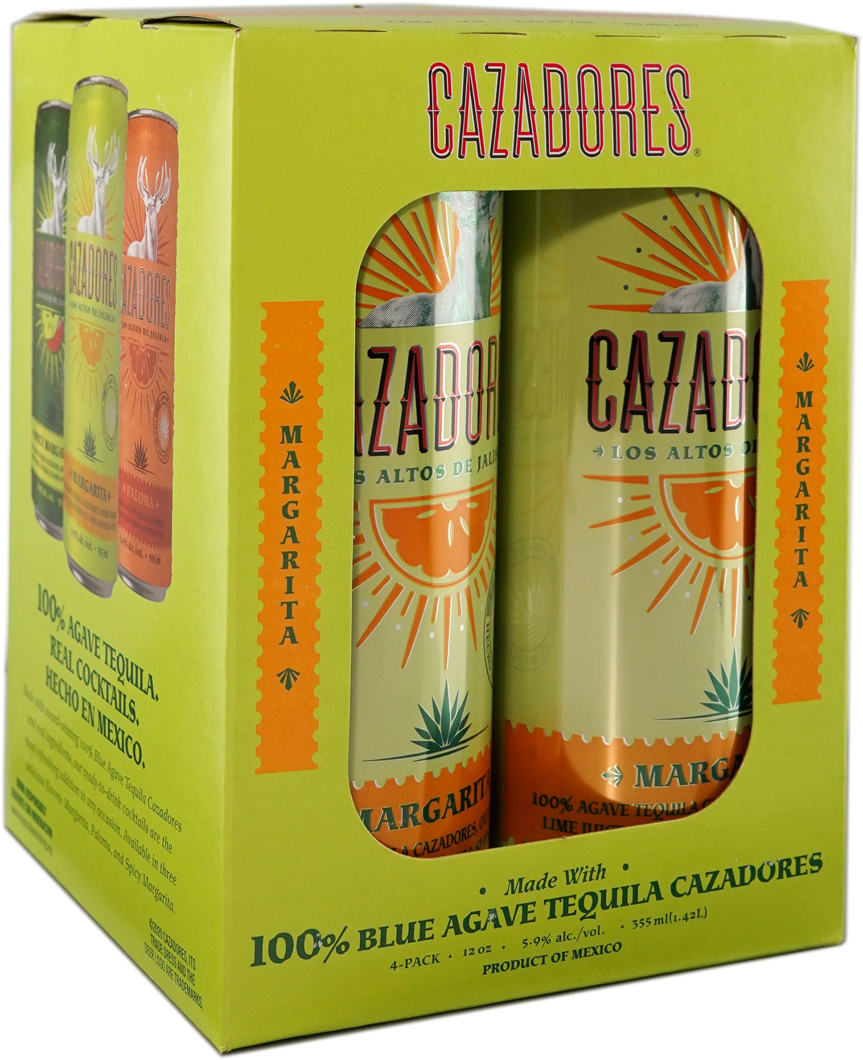 Cazadores Margarita 4 Pack Cans