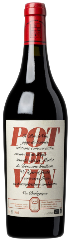 Pot de Vin Rouge Merlot by Chateau Guilhem 2020