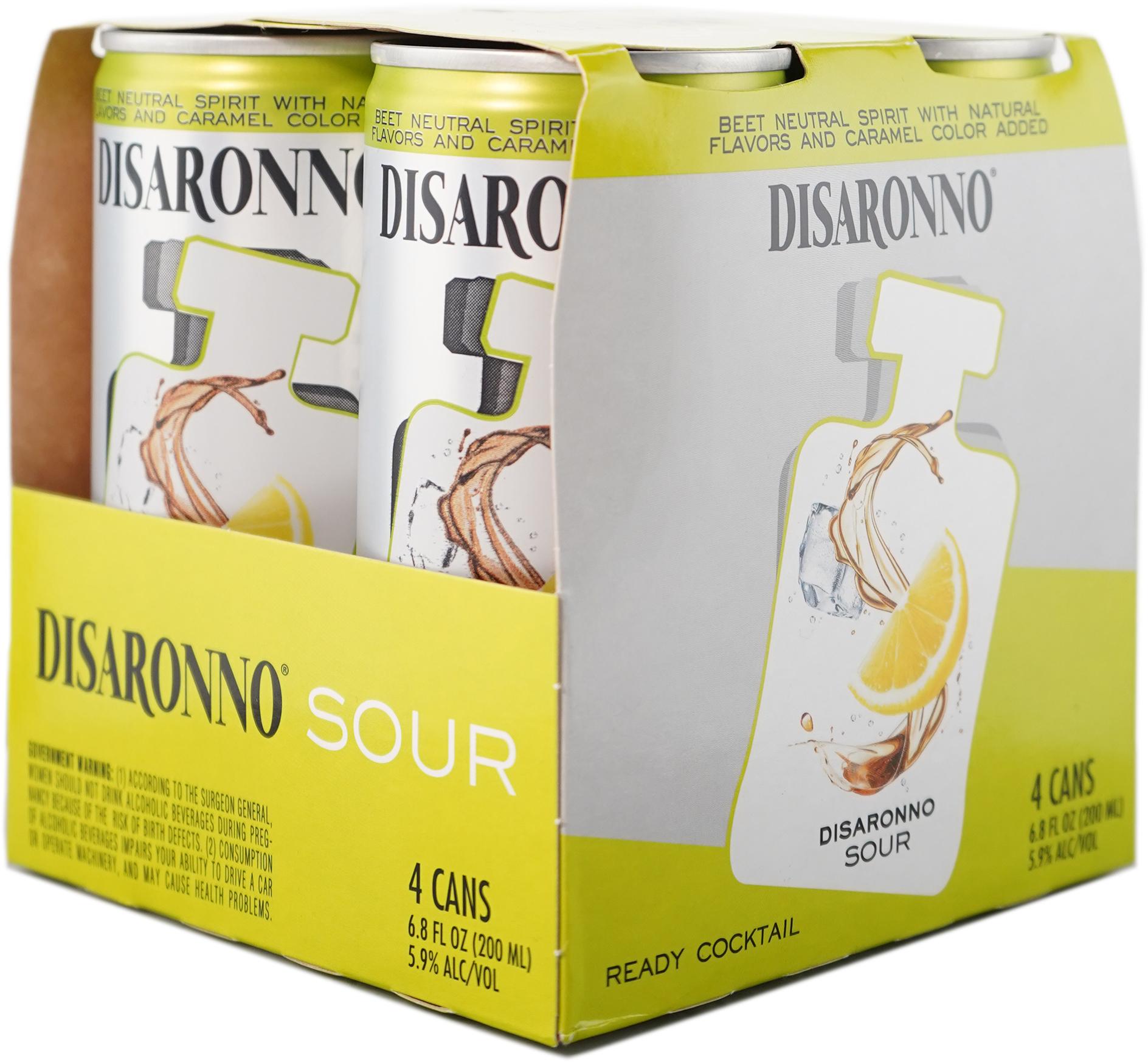 Disaronno Cocktail Sour 4 Pack Cans
