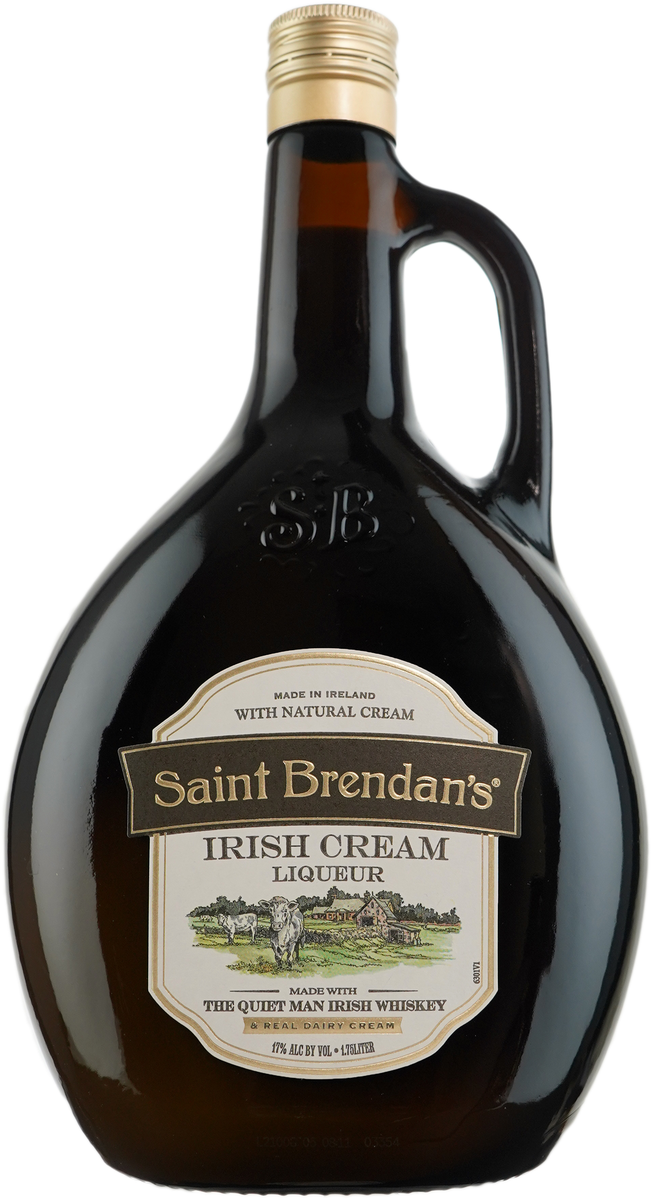 Saint Brendan's Irish Cream Liqueur 1.75 L Bottle