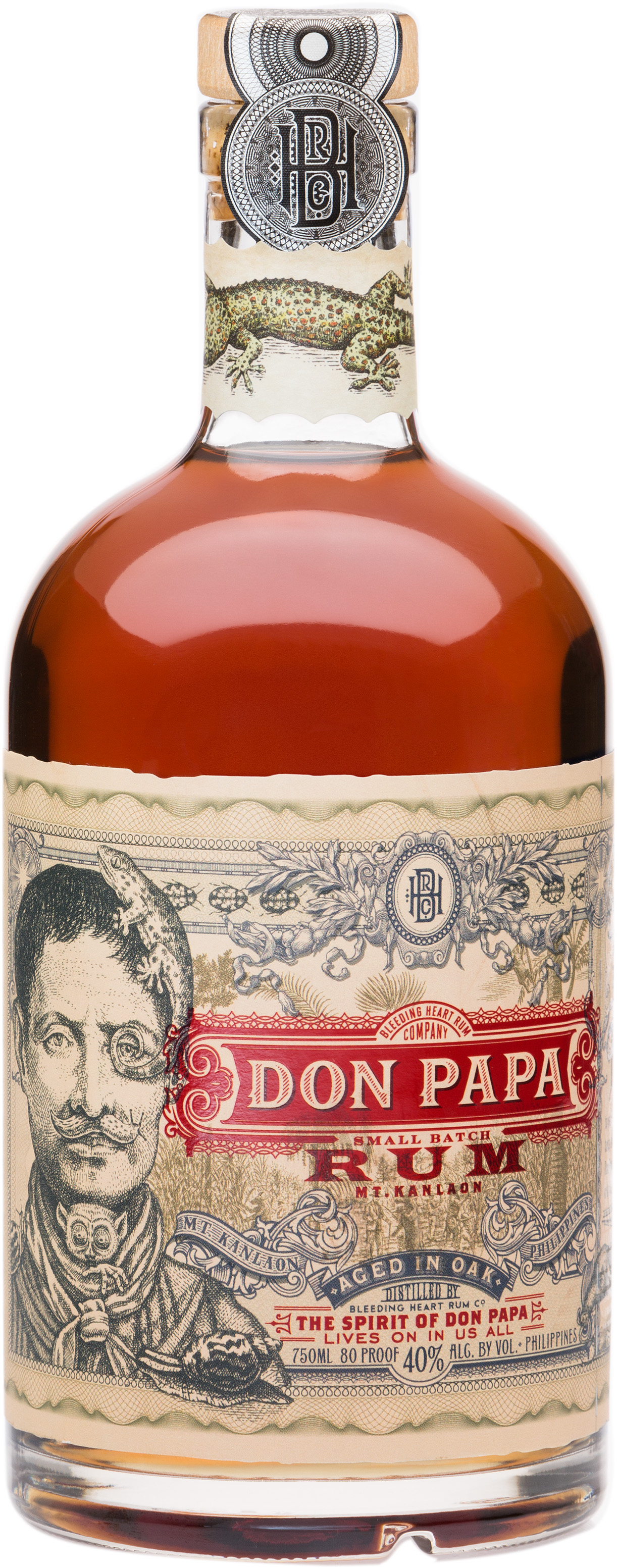 Don Papa Gold Rum Small Batch 7 Year Old