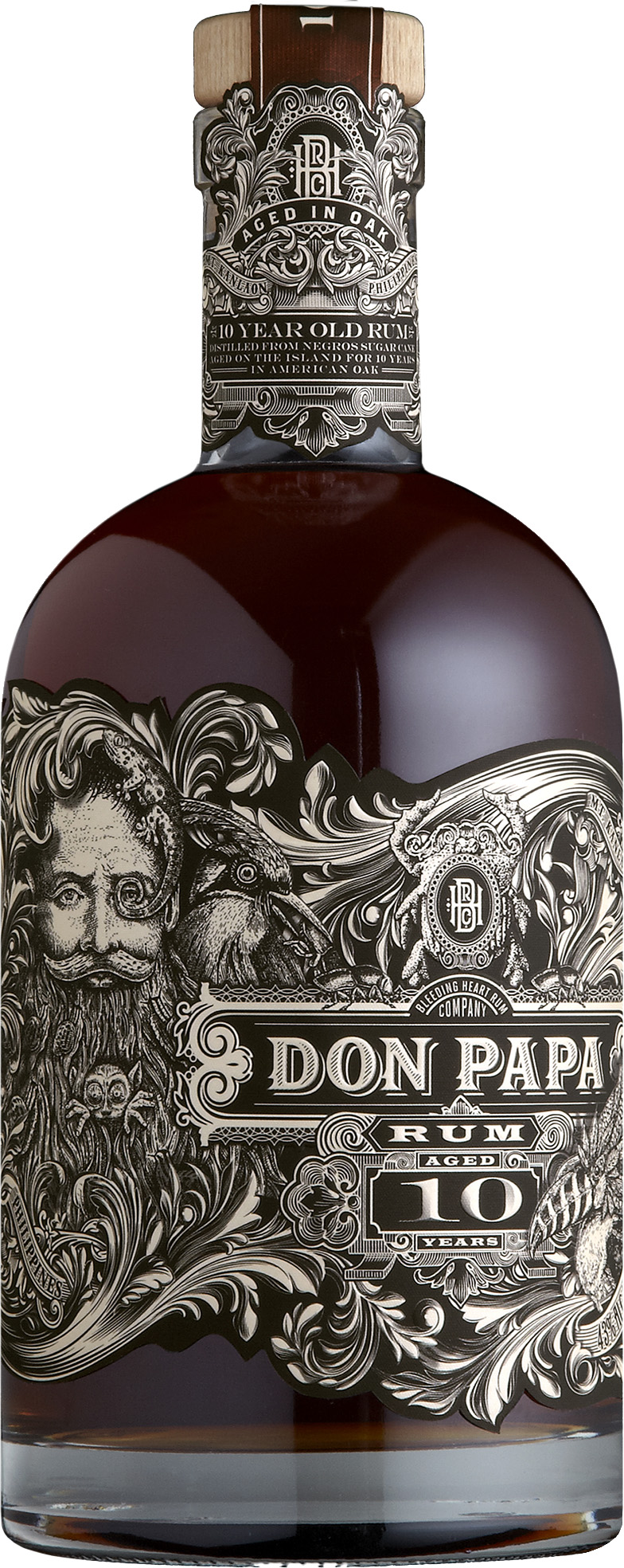 Don Papa Aged Rum 10 Year Aged In Oak