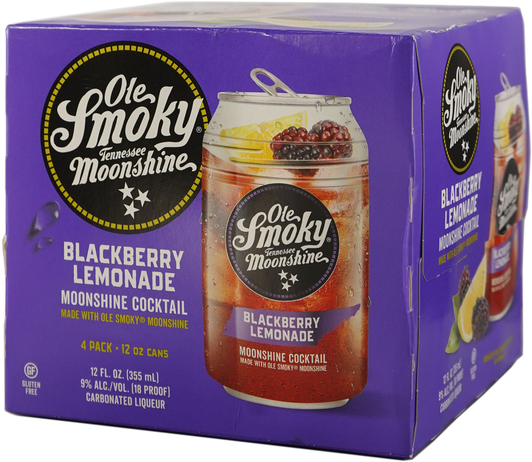 Ole Smoky Mountain Blackberry Lemonade 4 Pack Cans 4 pack of 355 ml Can