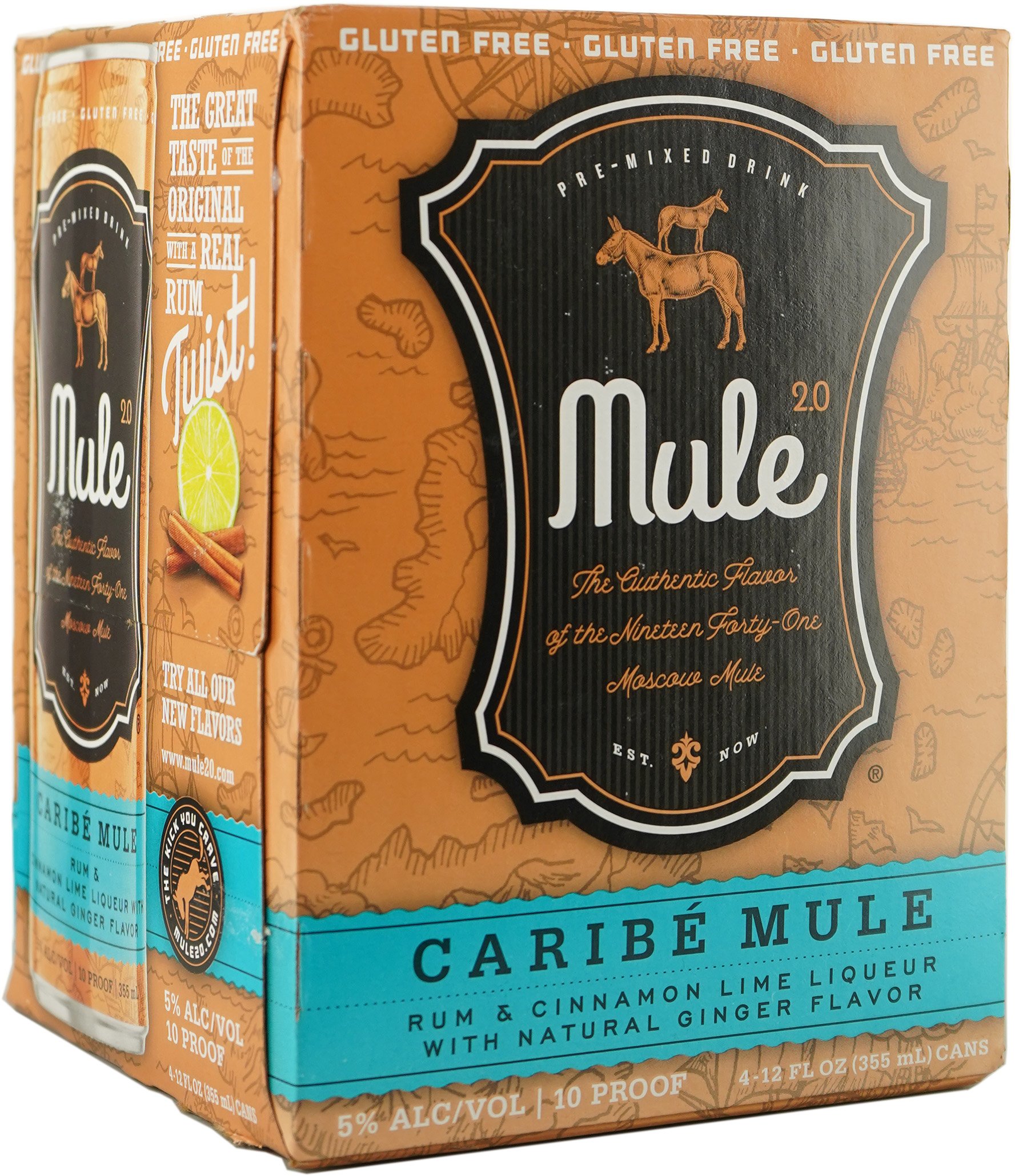 Mule 2.0 Caribbean Mule 4pk
