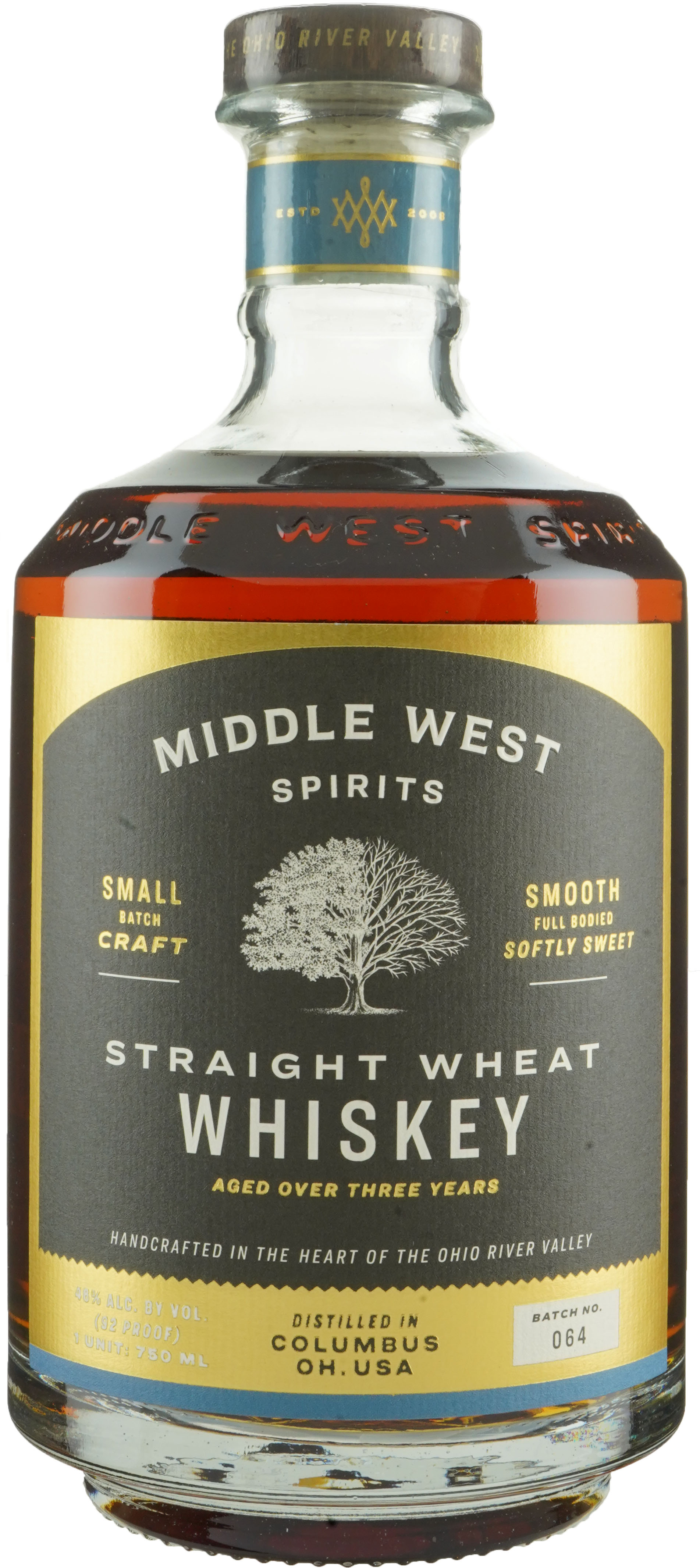 Middle West Spirits Wheat Whiskey