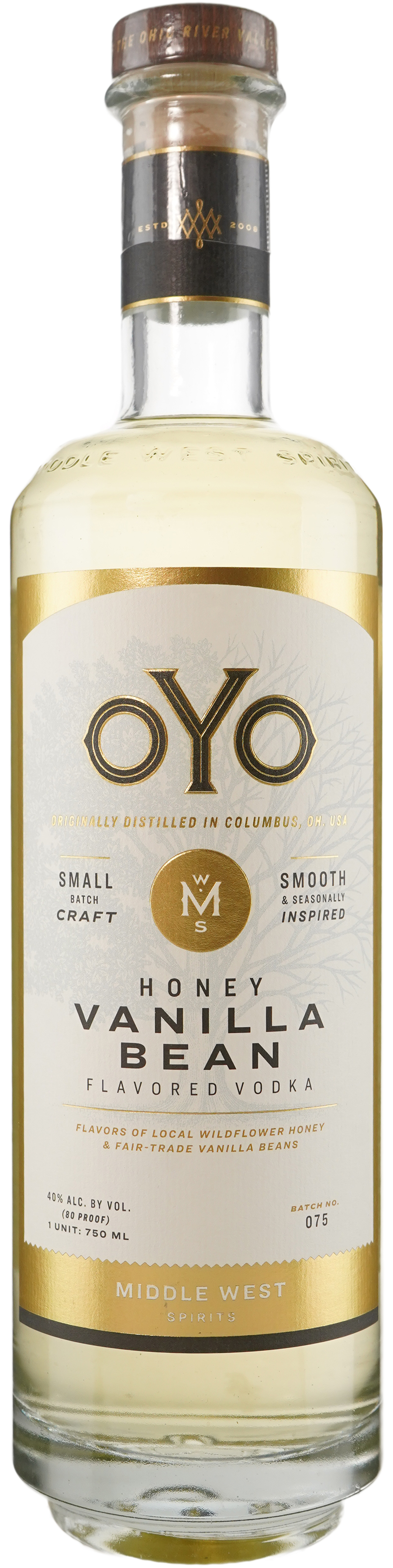 Oyo Honey Vanilla Bean Vodka