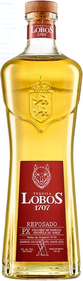 Lobos 1707 Reposado Tequila 750 ml Bottle