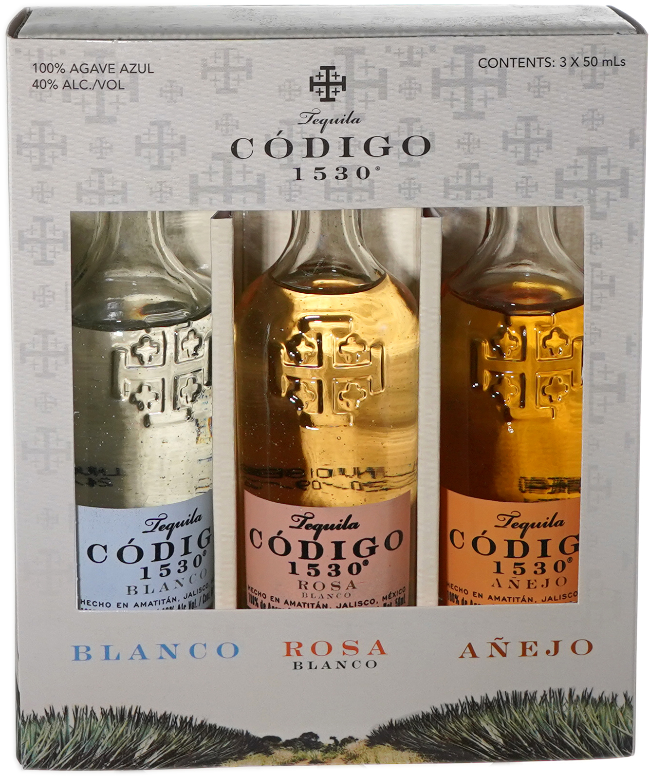 Codigo 1530 Tequila Sample Pack 3 x 50ml | 3 pack of 50 ml Bottle