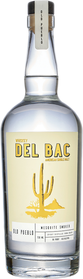 Whiskey Del Bac Old Pueblo Mesquite Smoked White Single Malt Whiskey