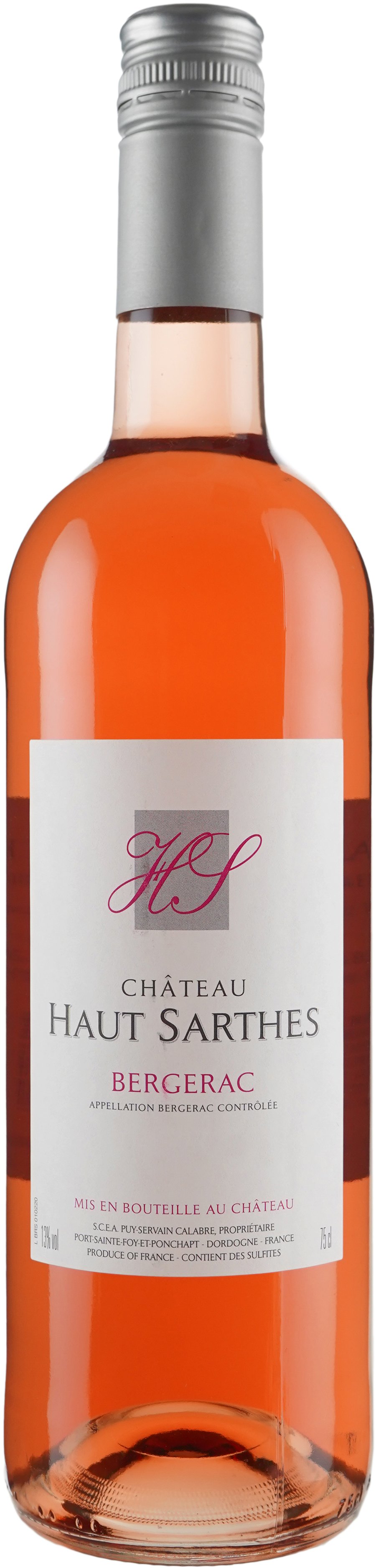 Chateau Haut Sarthes Rose 2020
