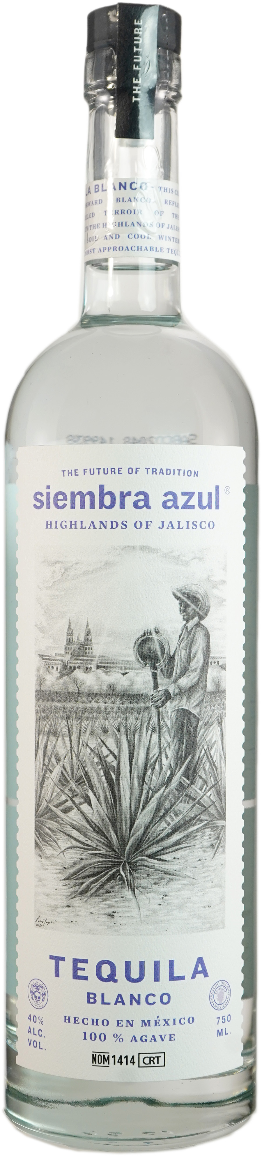 Siembra Azul Blanco Tequila 750 ml Bottle