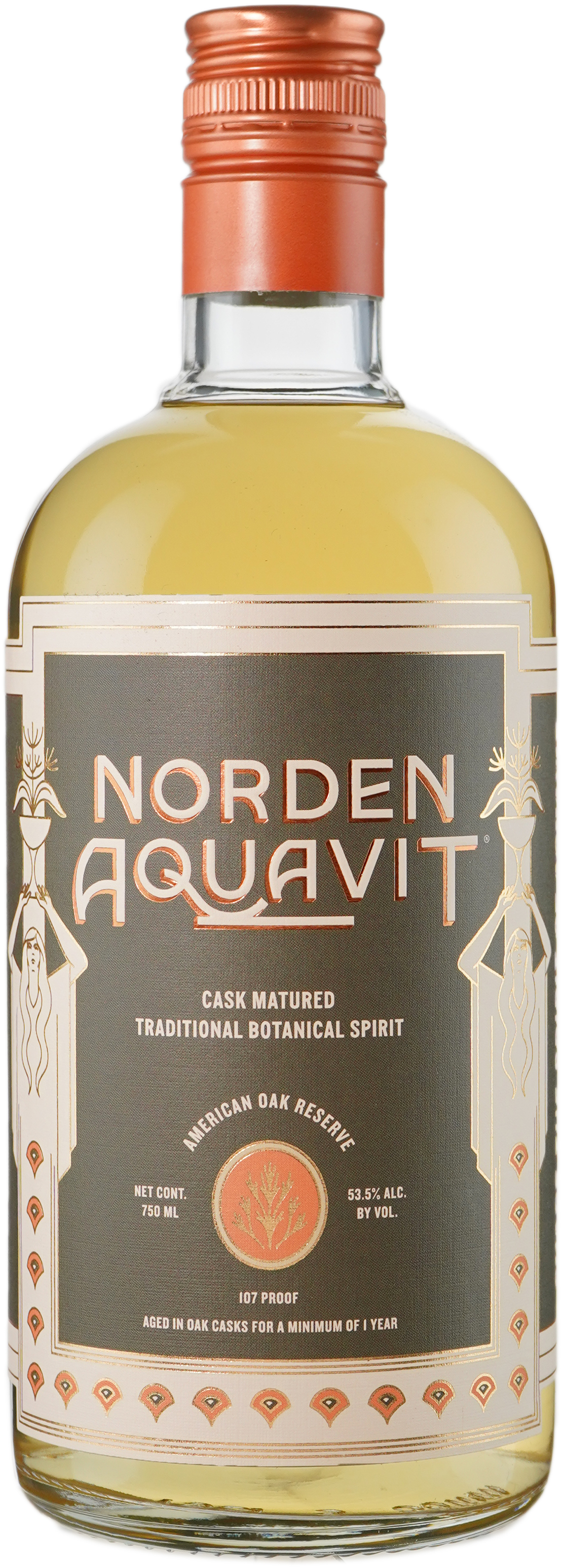 Norden Aquavit Cask Matured 750 ml Bottle