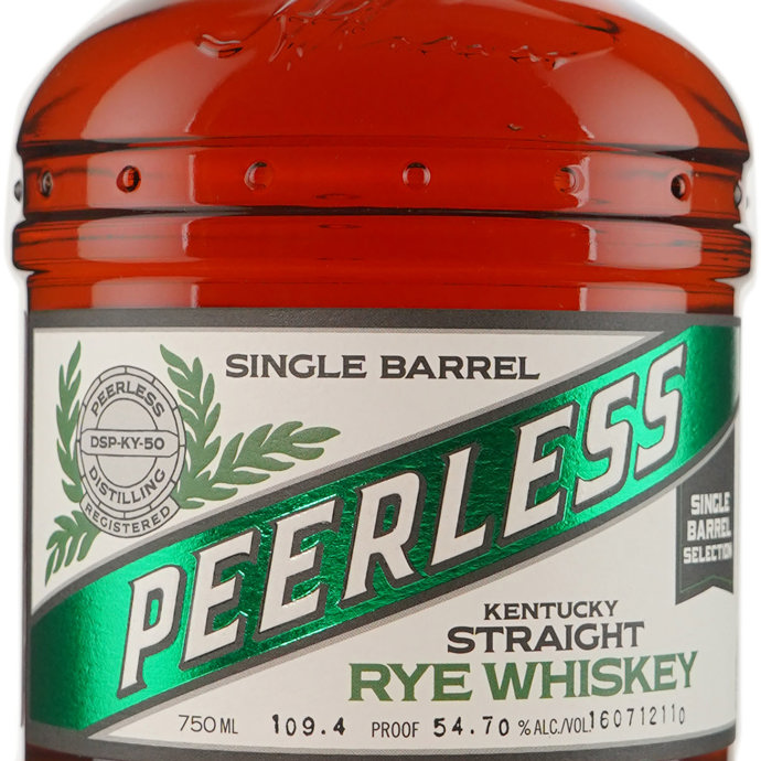 Peerless Rye Single Barrel # 1 Binny's Handpicked