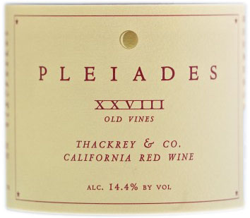 Thackrey & Co Pleiades XXVIII Red Blend