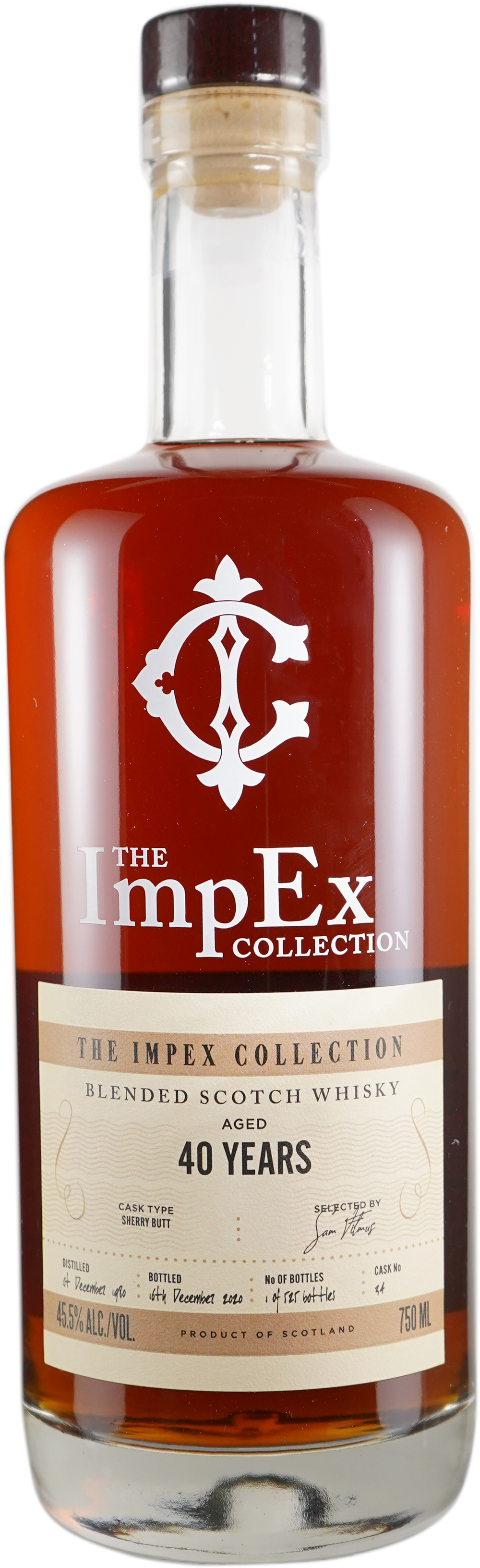 The Impex Collection Vintage Blended Scotch 40 year old 1980