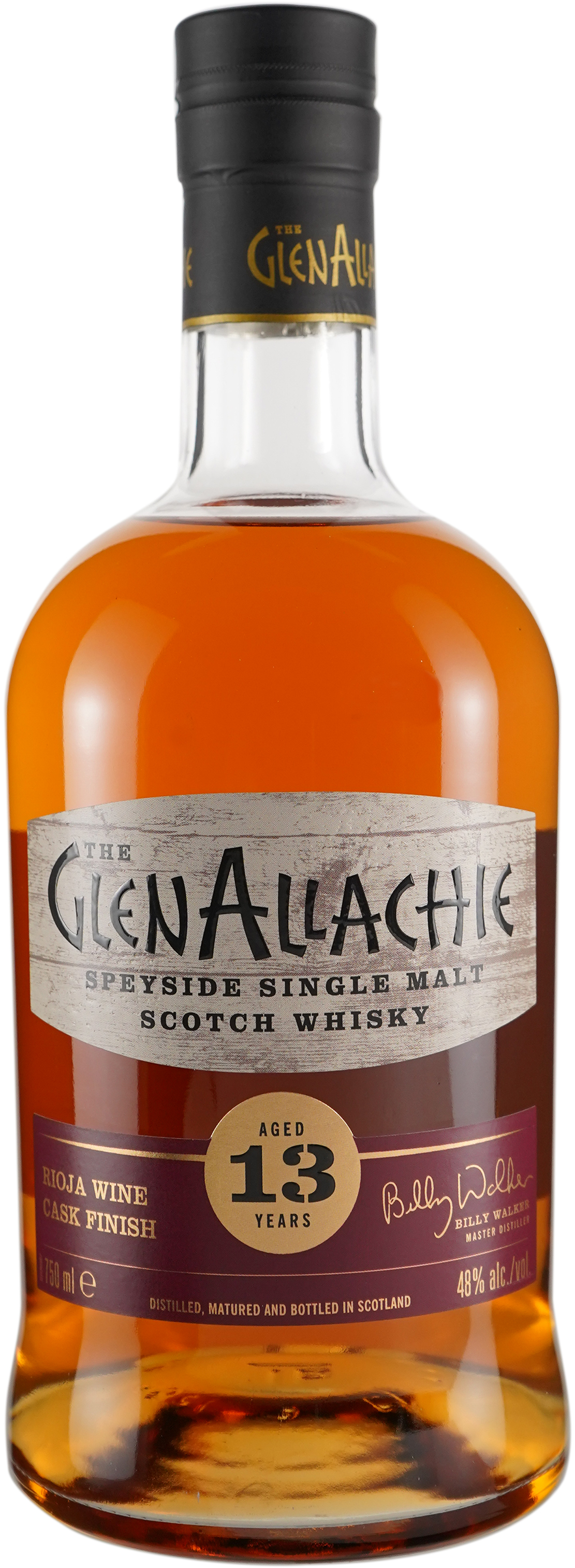 GlenAllachie 13 year old Rioja Wine Cask Finished