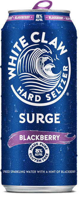 White Claw Surge Blackberry 16 oz Can