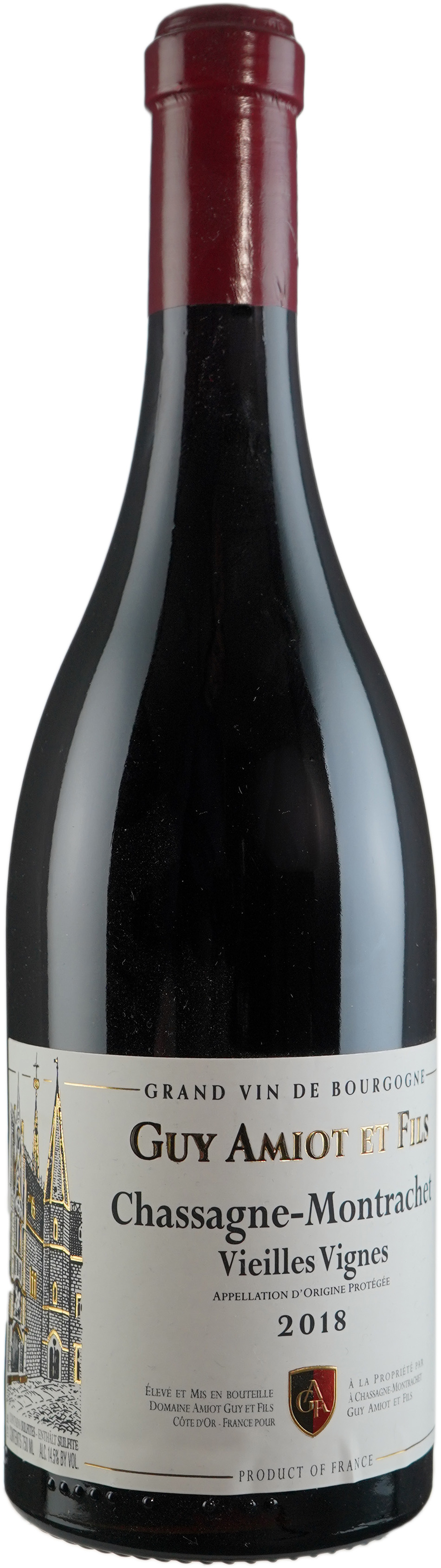 Guy Amiot Chassange Montrachet Rouge Vieilles Vignes 2018