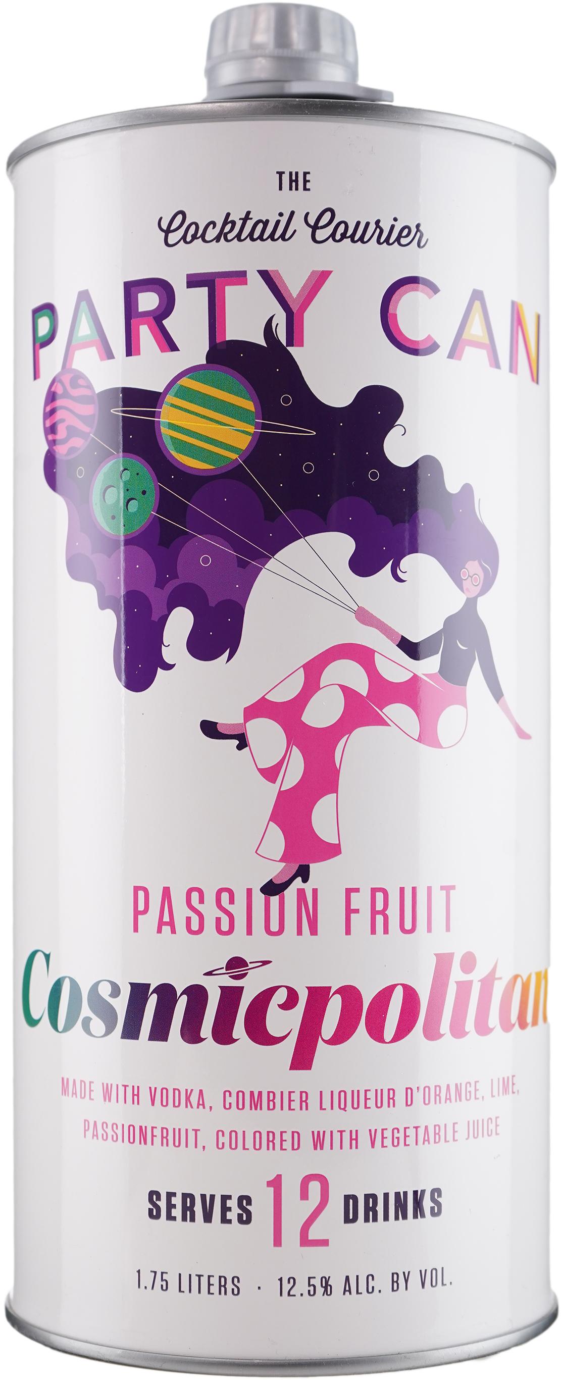Party Can Passion Fruit Cosomopolitan by Cocktail Courier