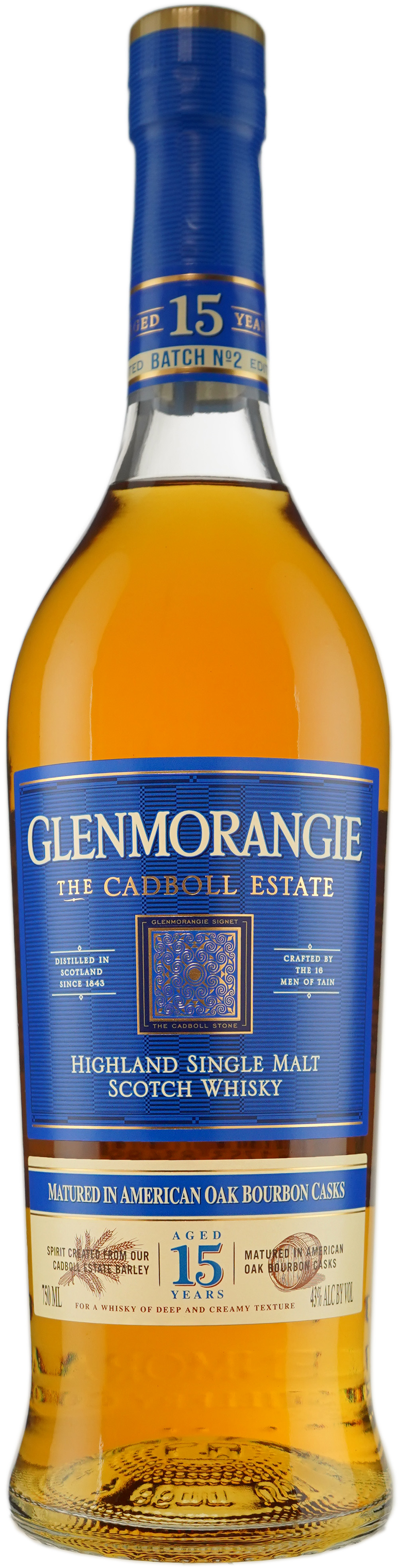 Glenmorangie The Cadboll Estate Grown Barley 15 year old Edition # 2 2021