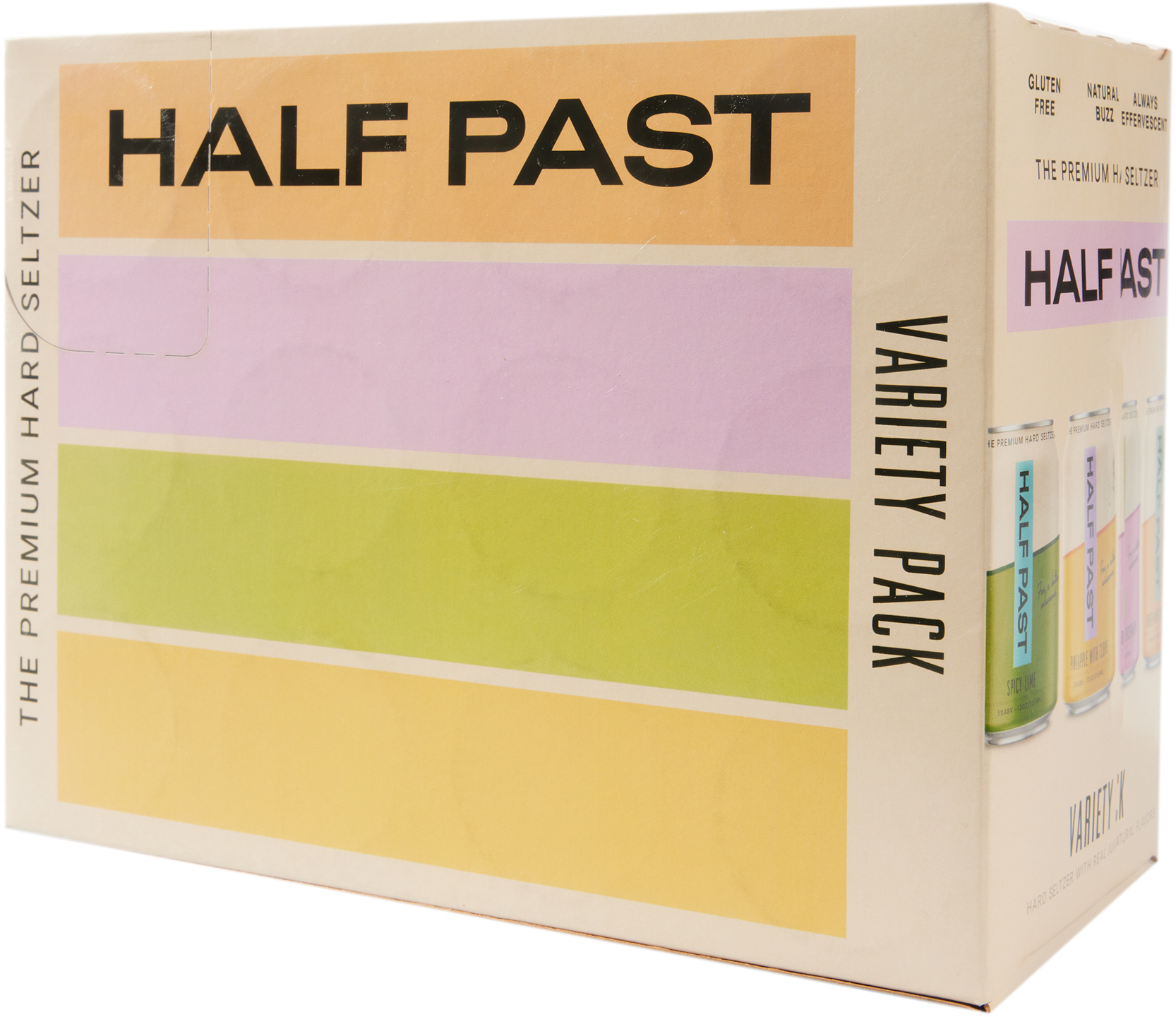 Half Past Hard Seltzer Variety 12 Pack Cans