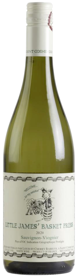 Saint Cosme Little James' Basket Press Sauvignon Blanc Viognier 2020