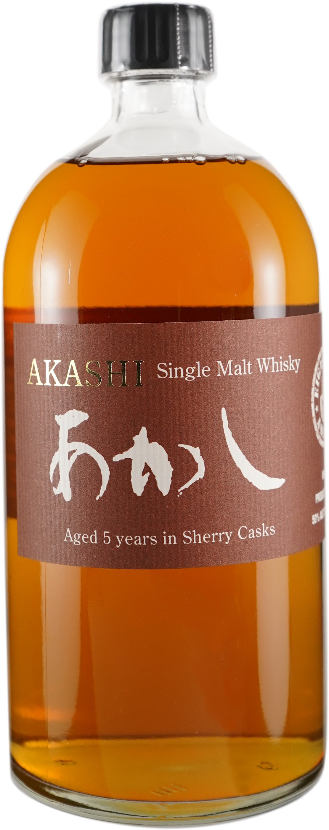 あかしアネホカスクThe Eigashima 5 Years Old Buy Akashi 5 Years Old Sherry Cask Single Malt Whisky Online