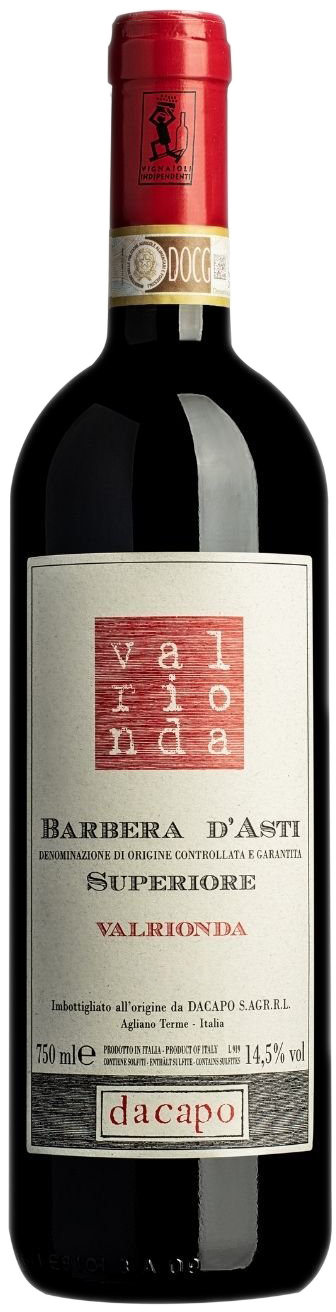 Da Capo Barbera d'Asti Valrionda 2017