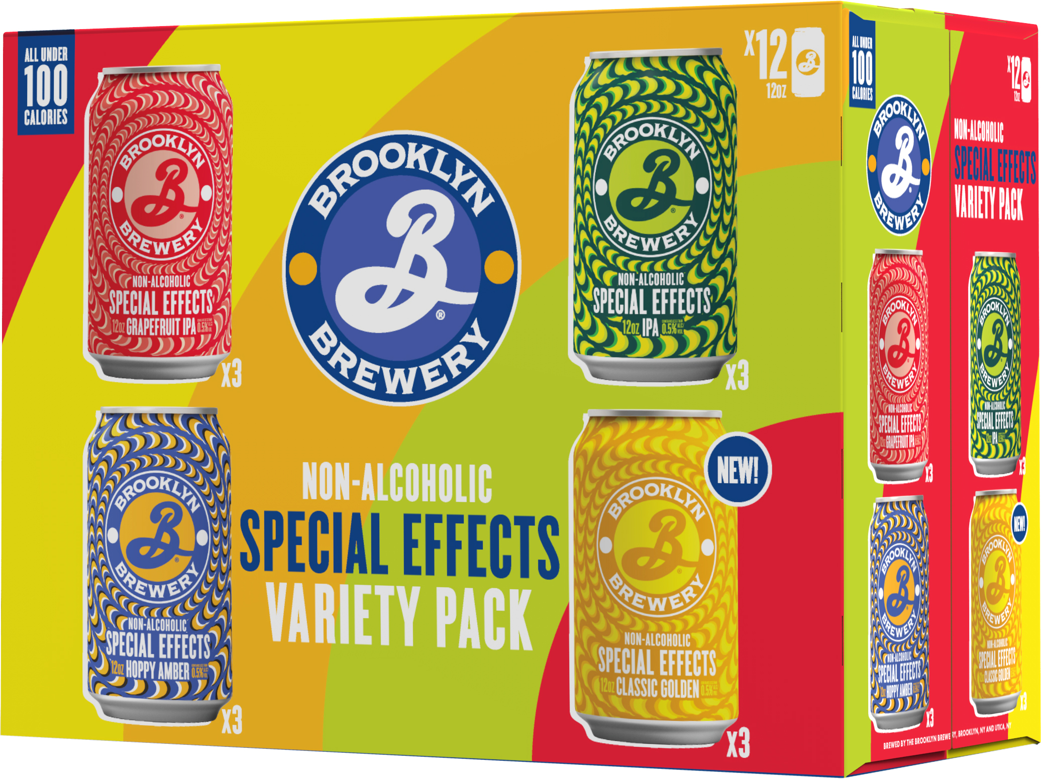 Brooklyn Special Effects NonAlcoholic Variety Pack 12 pack of 12 oz Can