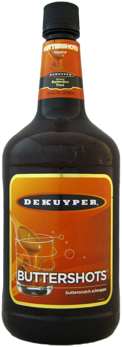 Dekuyper Buttershots Butterscotch Schnapps