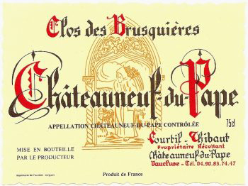 Clos des Brusquieres Chateauneuf du Pape 2019