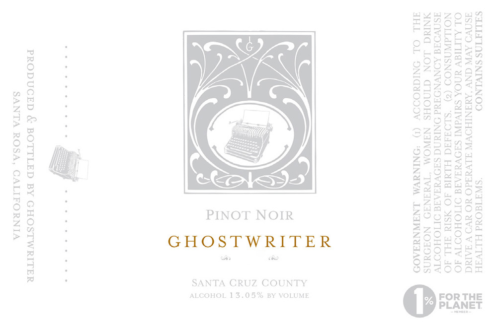 Ghostwriter Pinot Noir 2019